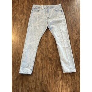 Levis 501 Skinny Jeans Light Wash Womens 33x30" Signature Button fly  NWT